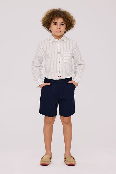 Nebbati Boy Navy Blue Shorts
