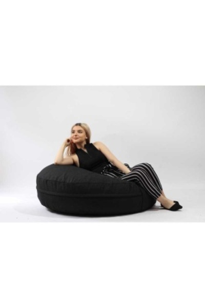 Pufrelax Fotoliu Relaxo Xl, Material Textil - Eerie Black