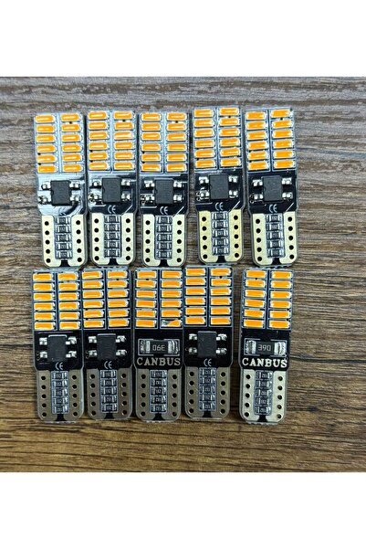 YGT T10 24 Led Turuncu Park Ampulü 10 Adet Fiyatı