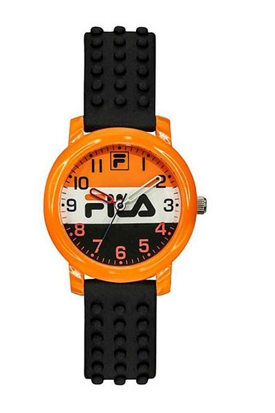 Fila Kids Unisex Analog Watch, Black 38-203-005, 26–30 mm