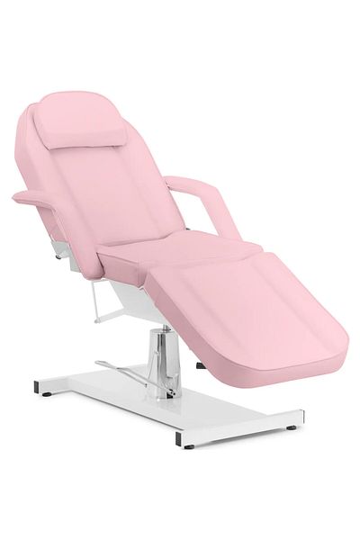 Physa Fotel kosmetyczny do tatuażu masażu spa CAPUA - różowy