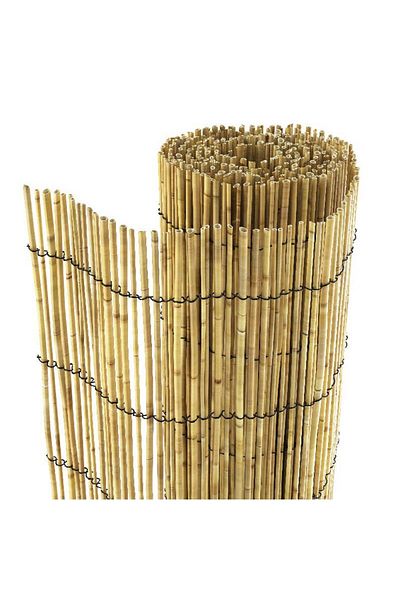 PROCART Gard din bambus pentru delimitarea spațiului, aspect, 150x150 cm