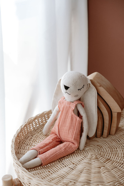 TBA COLLECTION Erkek Tavşan Uyku Arkadaşı | Line Series - Coral