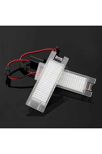 BGRJ Automotive Lampe LED cu numere de bară pentru Opel Astra, Corsa, Insigni...