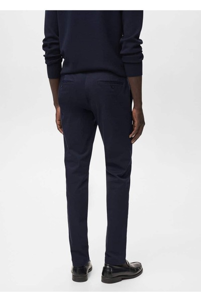 MANGO Man Dar kesim serj chino pantolon
