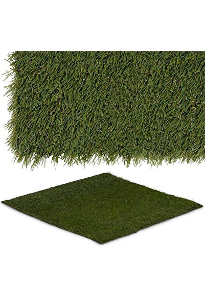 Hillvert Gazon artificial pentru terasă balcon moale 30 mm 20/10 cm 100 x 100 cm