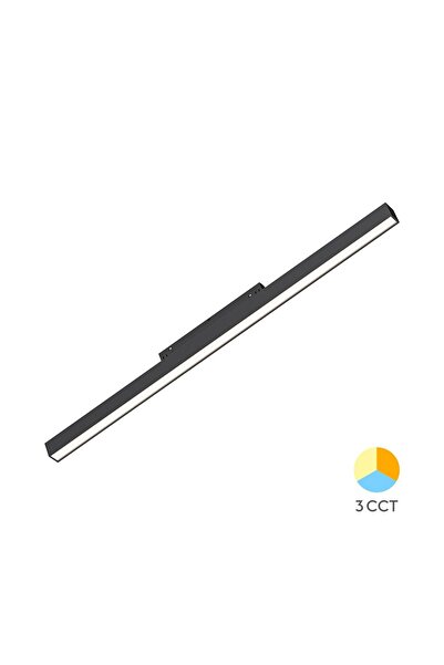 Braytron CORP LINEER LED PT SINA MAGN. 18W 1850lm 3IN1 Negru