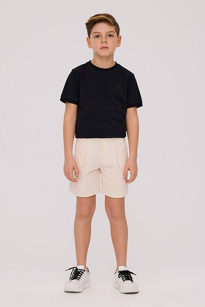 Nebbati Boy Ecru Shorts