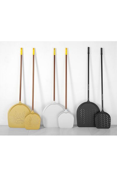Lilly Codroipo Łopata do pieca do pizzy aluminiowa perforowana Sole Mio 330x1700mm Lilly Codroipo Hendi 617830