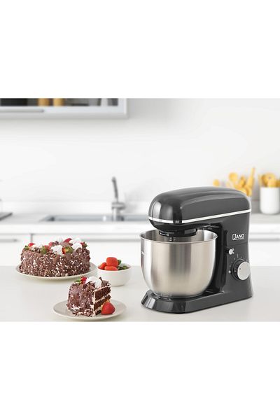 JANO Sherry Stand Mixer – 1300W – 5L Bowl – 8 Speeds – With Lid