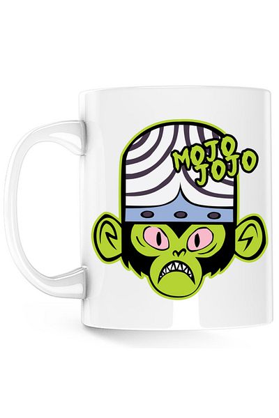 OEM Cana The Powerpuff Girls Mojo Jojo Monkey, alba, 330 ml