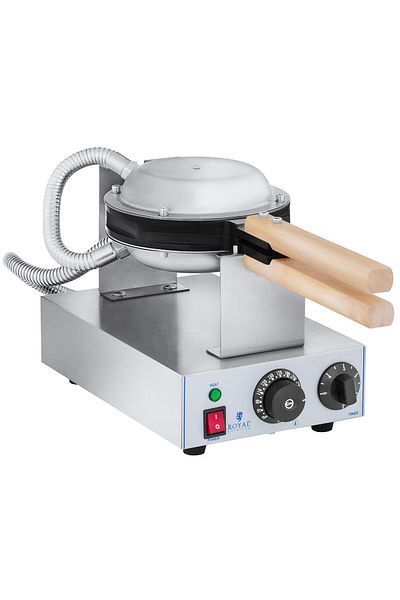 Royal Catering Gofrownica opiekacz do gofrów bąbelkowych bubble waffle 1415W Royal Catering RCWM-1400-B
