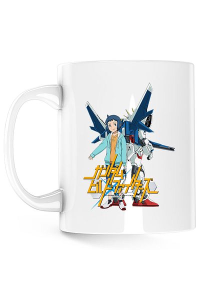 OEM Cana Gundam Build Fighters Sei Robot, alba, 330 ml