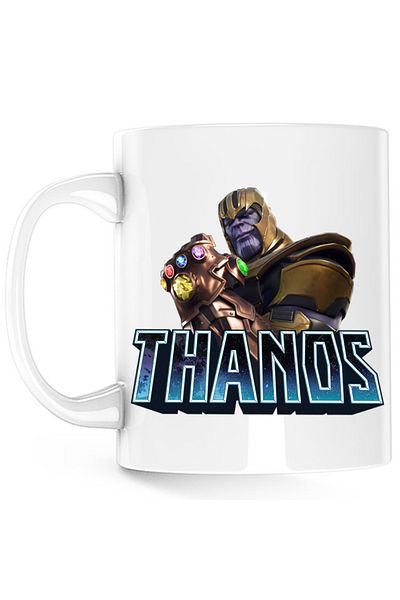 OEM Cana Thanos Marvel Infinity Hulk Banner Destroyer, alba, 330 ml