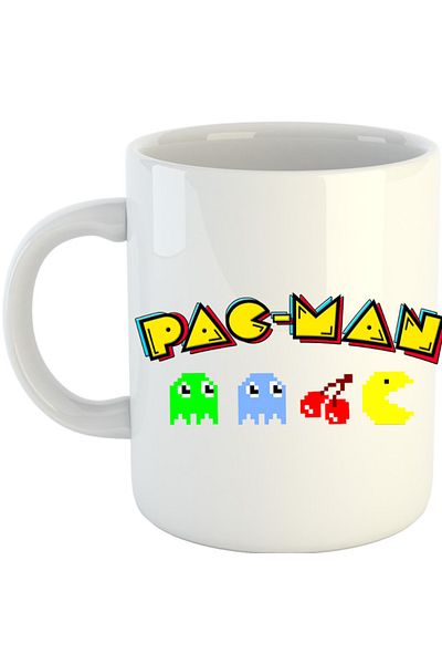 OEM Cana Pac Man Arena Game Pixels Vintage, alba, 330 ml