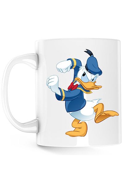 OEM Cana Donald Duck Angry Disney Pixar Toy Children, alba, 330 ml