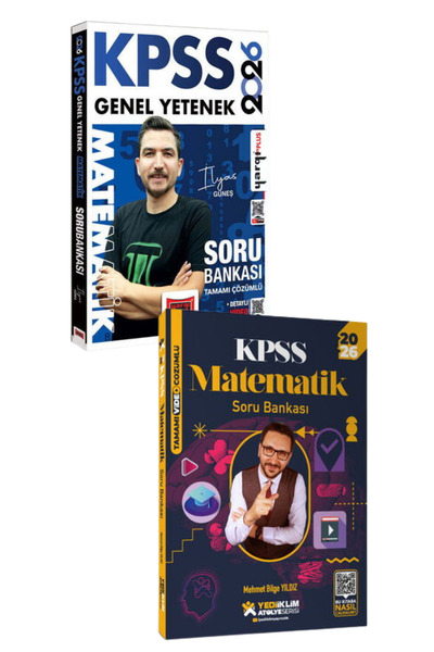 Yargı Yayınları 2026 KPSS Genel Yetenek Matematik Tamamı Çözümlü Soru Bankası...