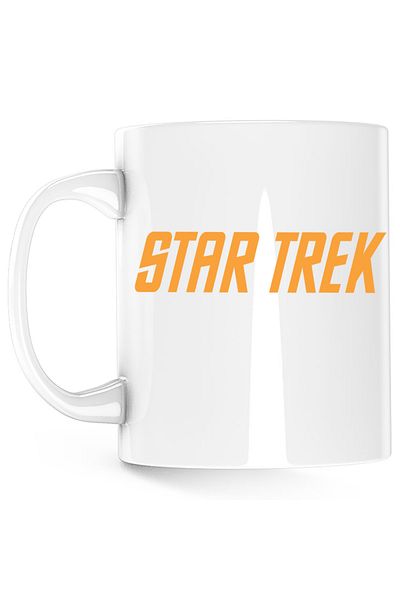 OEM Cana Star Trek Beyond Logo Emblem Starfleet, alba, 330 ml