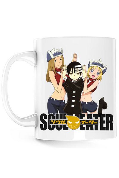 OEM Cana Soul Eater Death the Kid Patricia Elizabeth Clap, alba, 330 ml