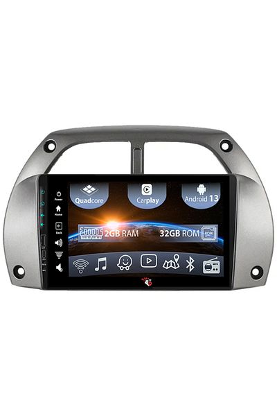navi-it Navigatie dedicata Toyota RAV4 2001-2006, USB&Butoane fizice frontale, Android 13, Wireless Carplay