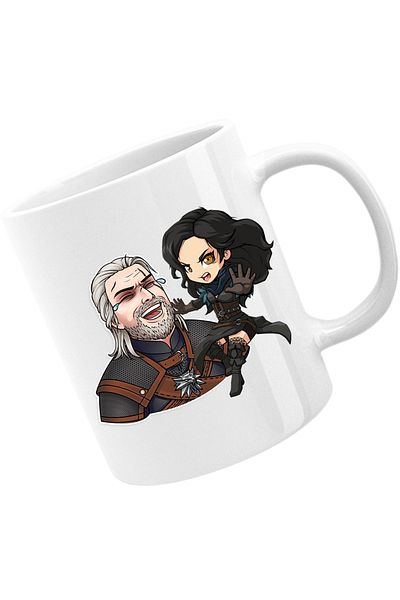 OEM Cana The Witcher Ciri Video Games Online Master, alba, 330 ml