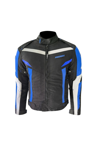 Prosev Jkt01 4 Seasons Coat Black White Blue (L)