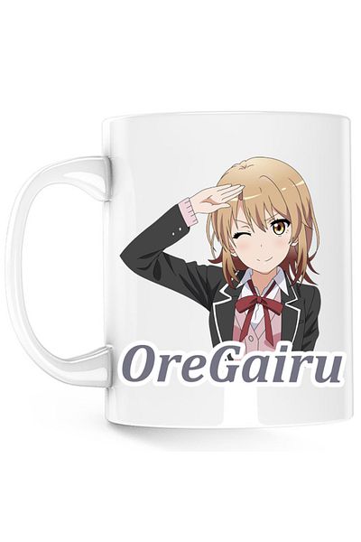 OEM Cana OreGairu School Watari Wataru Mangaka Art, alba, 330 ml