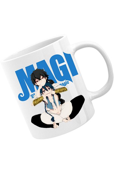 OEM Cana Magi The Labyrinth of Magic Desene Anime Manga, alba, 330 ml