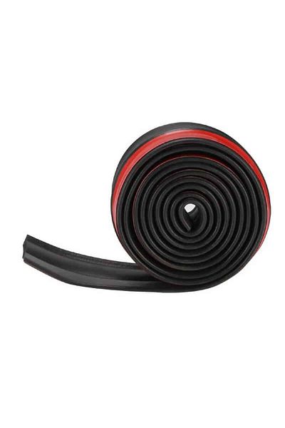 BGRJ Automotive Black bumper extension, rubber, front, rear or side sills, 2.5m