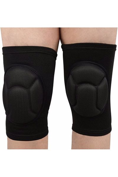 Kocamanlar Ayakkabı Vertex Volleyball Knee Pad Black