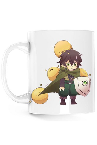 OEM Cana Rising of the Shield Hero Naofumi Monster Ball Eat Mangas, alba, 330 ml