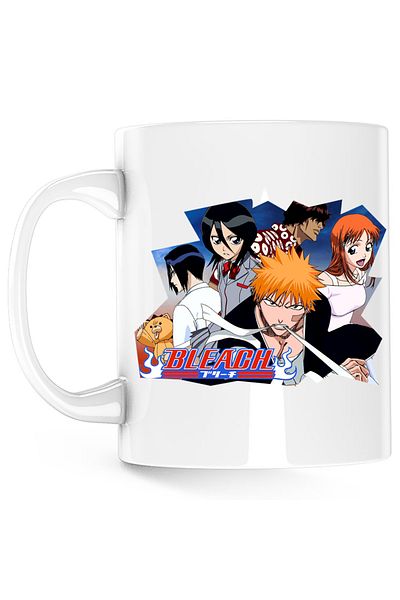 OEM Cana Bleach Ichigo Kurosaki Anime Manga Crew, alba, 330 ml