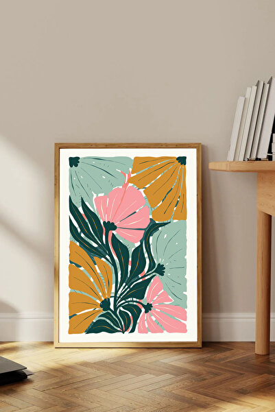 Dekorsiahome Διακοσμητικό Πίνακα Μονοκόμματο Ξύλινο Πλαίσιο TK0711