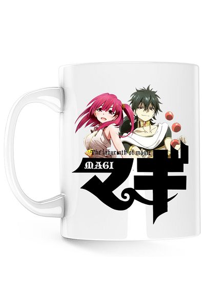 OEM Cana Magi The Labyrinth of Magic Morgiana Judar Red Balls, alba, 330 ml