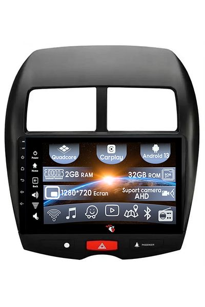 navi-it Navigatie dedicata Mitsubishi ASX 2010-2019, 2GB RAM 32GB ROM, Quad Core, Display 10" IPS Full HD, C