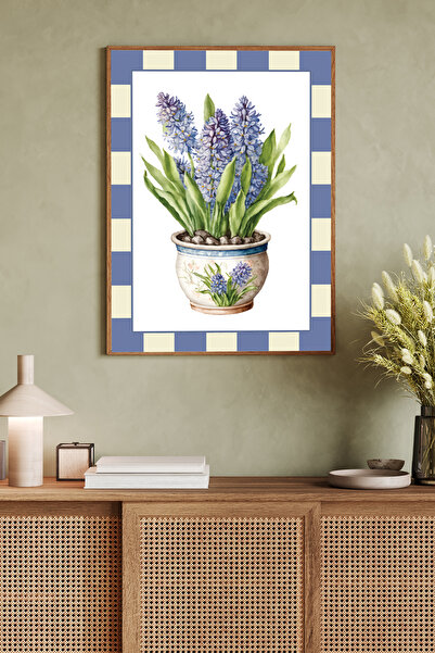 Dekorsiahome Pictură decorativă dintr-o bucată cu cadru din lemn TK0741