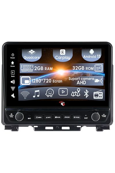 navi-it Navigatie dedicata Jimny 2018-2020 cu butoane rotative model 2024, 9 Inch, 2GB RAM 32GB ROM, Quadcor