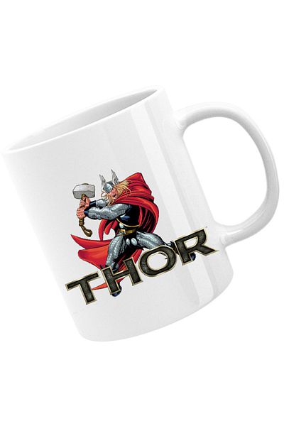 OEM Cana Thor Norse Mythology Marvel Costume Comics, alba, 330 ml