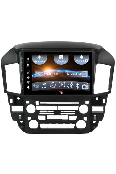 navi-it Navigatie dedicata Lexus RX300 Toyota Harrier 1997-2003, USB&Butoane fizice frontale, Android 13, Wi