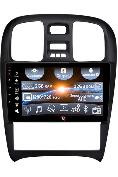 navi-it Navigatie dedicata Hyundai Sonata Fe 2004-2012, 2GB RAM 32GB ROM, Quad Core, Display 9" IPS Full HD,