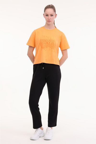 lumberjack Wl Hoshi 11F214 5Fx Orange Women's Short Sleeve T-Shirt