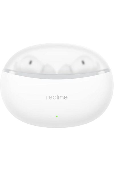 realme Buds Air 3 Neo Dynamic 10mm Bass Driver, AI ENC Noise Cancelling for Calls - White