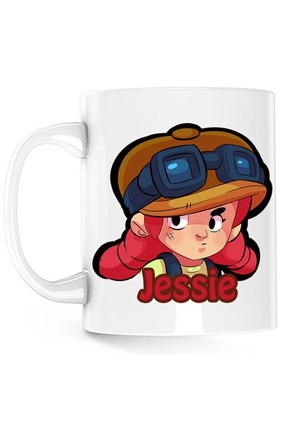 OEM Cana Brawl Stars Jessie Automatic Ponytails Supercell, alba, 330 ml