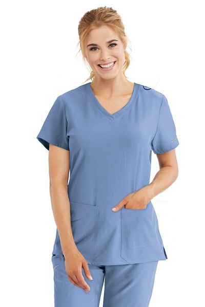 Barco Halat Medical Skechers by - Focus | Ciel Blue Marime Uniformă: L