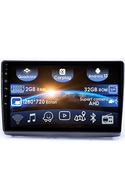 navi-it Navigatie dedicata Movano, 2GB RAM 32GB ROM, Quad Core, Display 9" IPS Full HD, , Android 13, ,