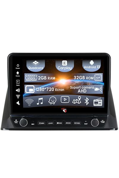 navi-it Navigatie dedicata Peugeot 308 2016-2018 cu butoane rotative model 2024, 9 Inch, 2GB RAM 32GB ROM, Q
