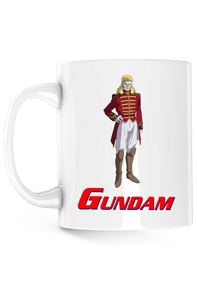 OEM Cana Gundam Char Aznable AnimeKage, alba, 330 ml