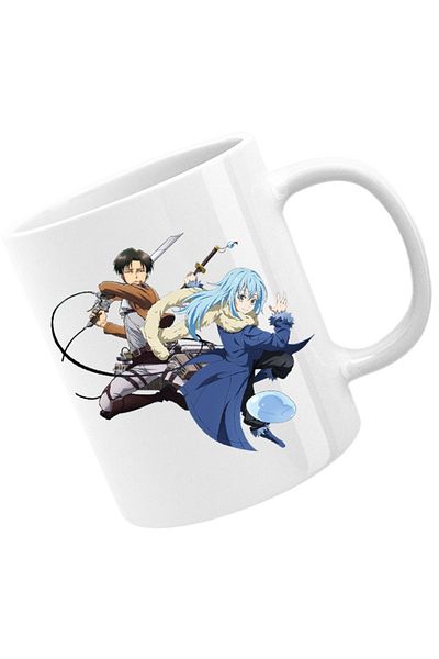 OEM Cana TenSura Slime Isekai Rinmuru Levi Attack on Titan, alba, 330 ml