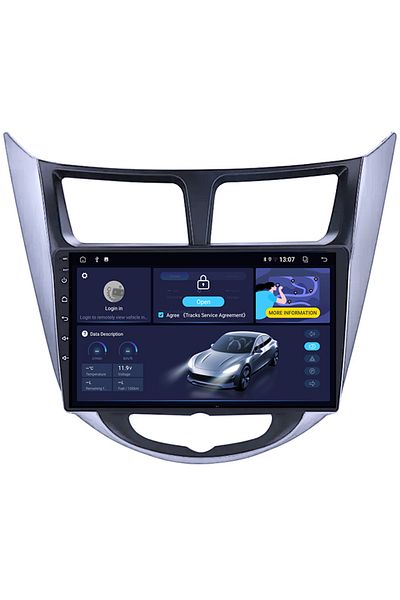 navi-it Navigatie dedicata Hyundai Verna 2010-2016, 2GB RAM 32GB ROM, Quad Core, Display 9" IPS Full HD, Car
