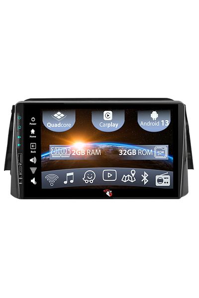 navi-it Navigatie dedicata Nissan Kicks 2016-2017, USB&Butoane fizice frontale, Android 13, Wireless Carplay